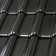 Flandernplus black matte engobed