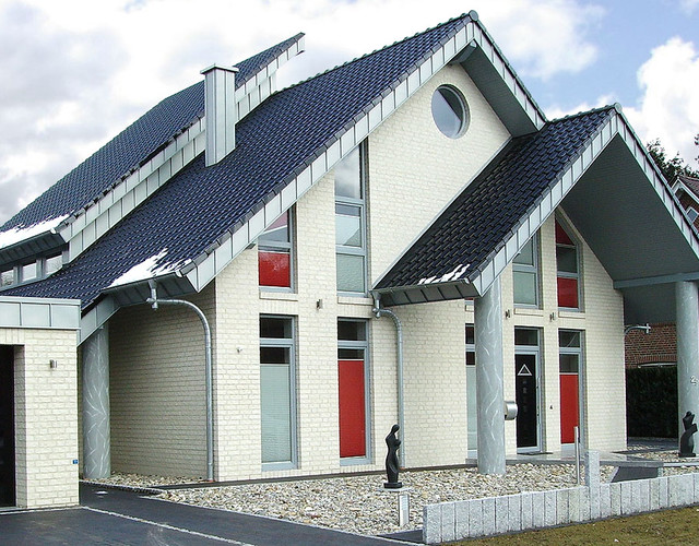 Dom jednorodzinny Esbjerg perłowobiała