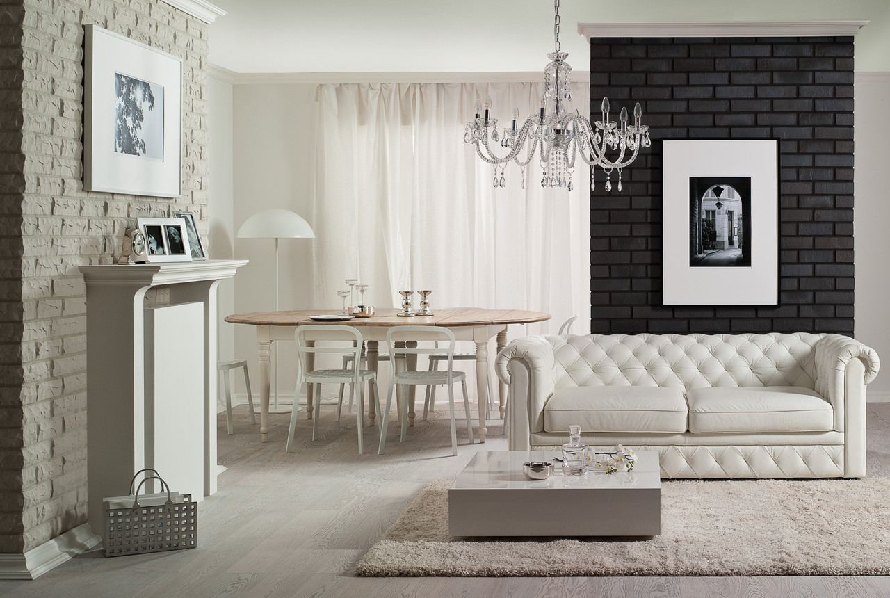 Glamour brick living room Glamour brick living room