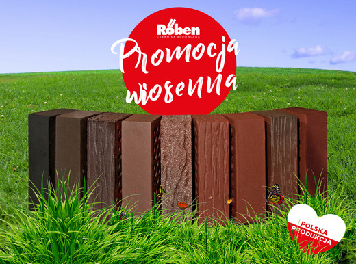 Wiosenna promocja średzkich cegieł Röben! Wiosenna promocja średzkich cegieł Röben!