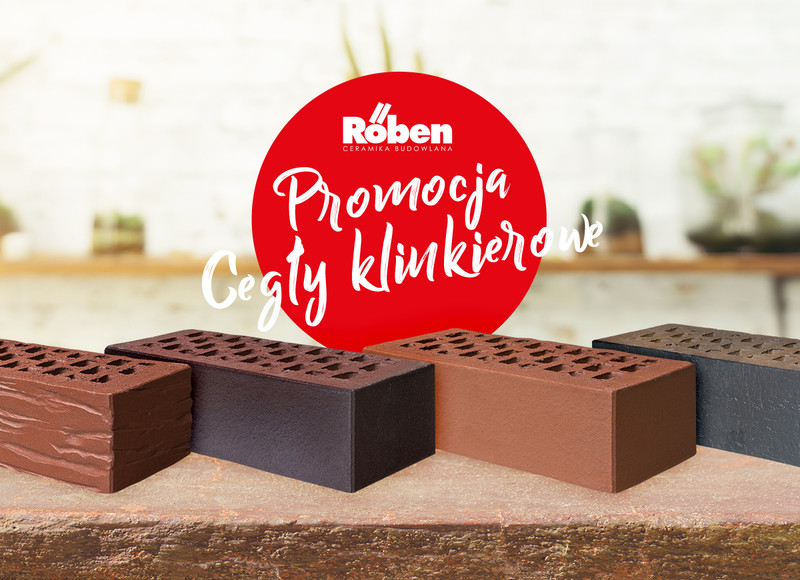 Przedłużamy promocję na cegły klinkierowe Röben!