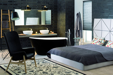 Sypialna z pokojem kąpielowym