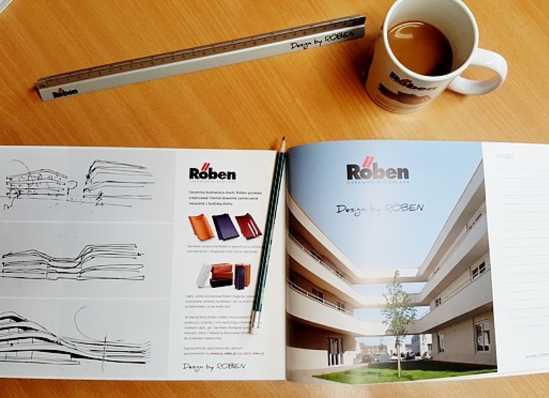 Architect's Sketchbook with the Röben brand 