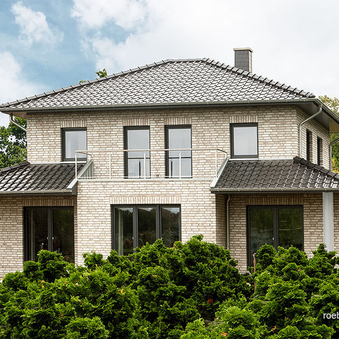 Single-family houses made of Wiesmoor brick