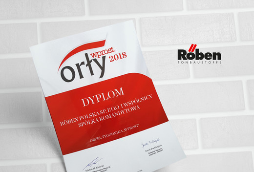 Röben awarded with the Wprost Eagle!