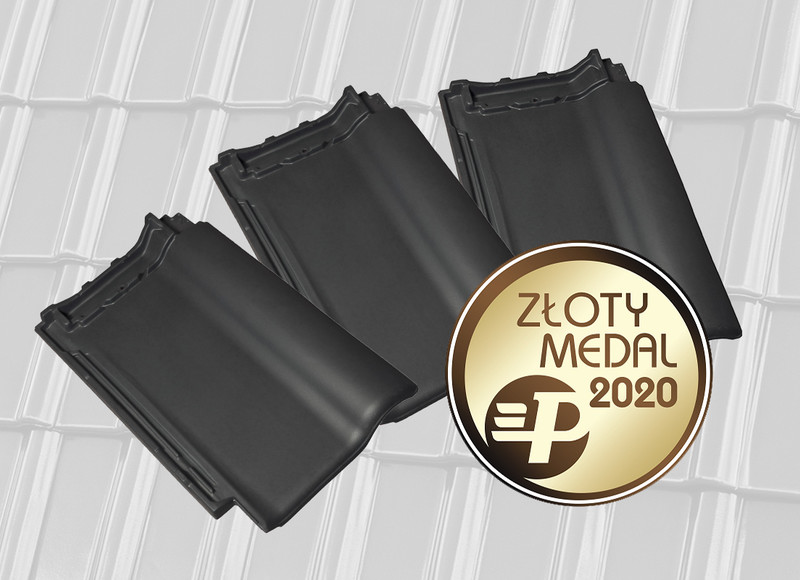 Dachówka ceramiczna Röben PIEMONT nagrodzona Złotym Medalem MTP – BUDMA 2020