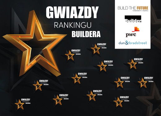 Znaleźliśmy się wśród Gwiazd Rankingu Builder 2024