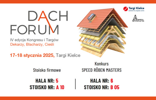 Röben Złotym Sponsorem DACH FORUM 2025 – zapraszamy na nasze stoiska Röben Złotym Sponsorem DACH FORUM 2025 – zapraszamy na nasze stoiska